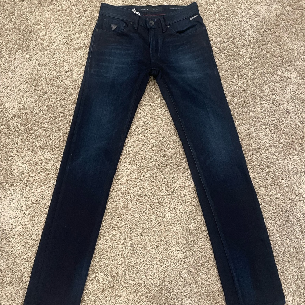Guess dark blue jeans